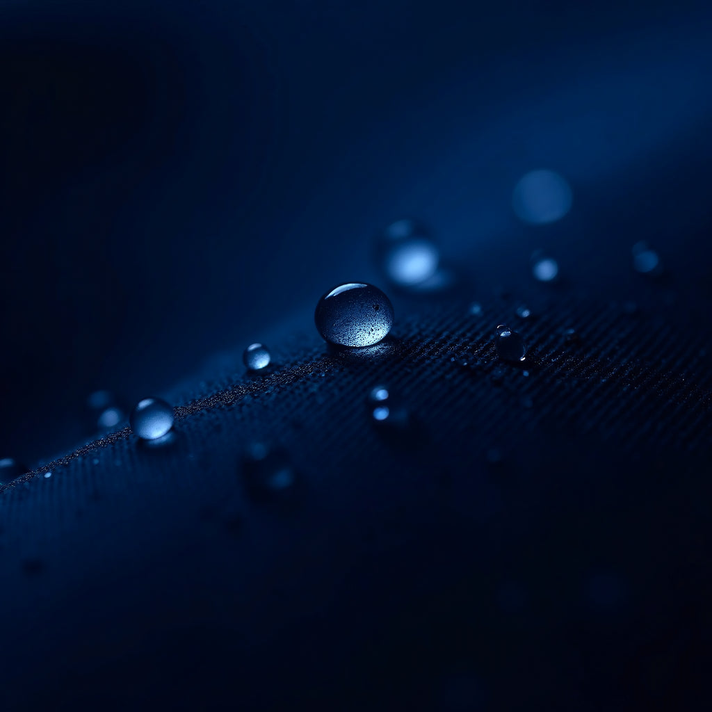 Macro of pet cooling vest fabric