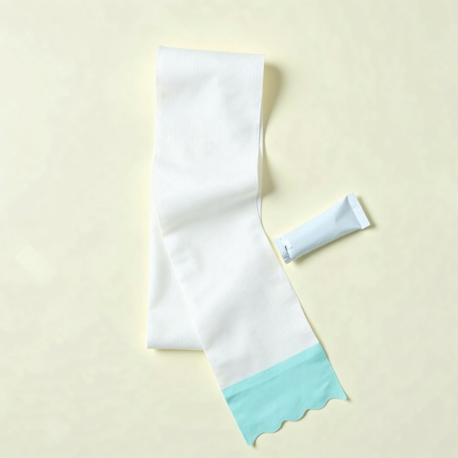 ChillBro wearable cooling wipe unrolled to neck-strip length